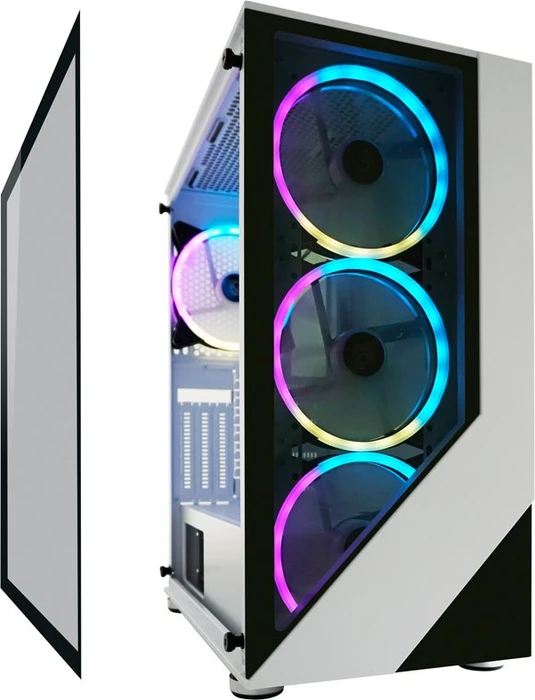 LC-Power Gaming 803W Lucid_X, Glasfenster