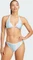 adidas Tiro Bikini-Set glow blue/white (Damen) Vorschaubild