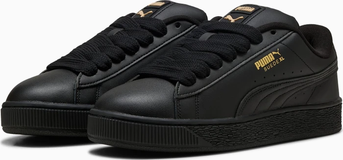Puma Suede XL Leather puma black/puma team gold