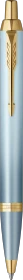 Parker IM Writing Rituals Kugelschreiber blau/gold trim, Geschenkbox