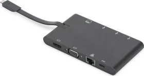 Digitus Universal Travel Docking Station, USB-C 3.0 [Stecker] (DA-70865)