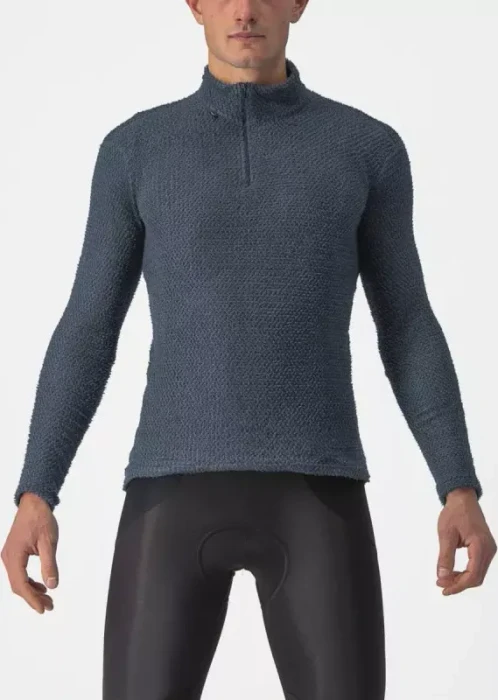 Castelli Cold Days 2nd Layer Funktionsshirt langarm rock blue (Herren)