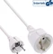 InLine Netzkabel Schuko-Verlängerung weiß, 1m Vorschaubild