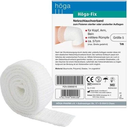 Höga Fix Netzschlauchverband Größe 5, 1m, 1 Stück