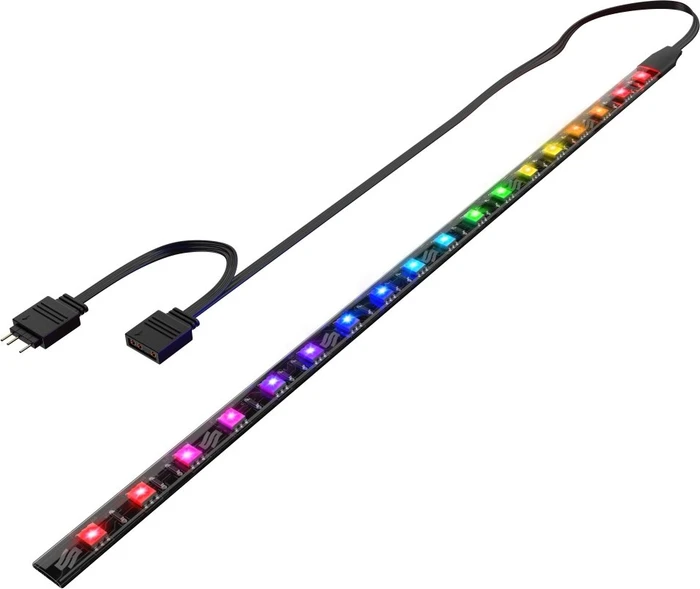 Endorfy SilentiumPC Aurora Stripes ARGB, ARGB beleuchtet, weiß