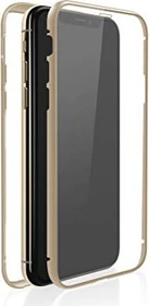 White Diamonds 360° Glass Case für Apple iPhone X/XS gold