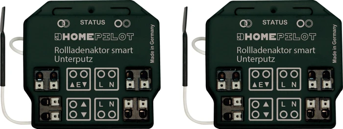 Rademacher HomePilot Rollladenaktor Smart Unterputz, Schaltaktor, 2er-Pack