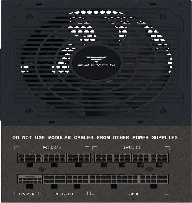 Preyon Eagle Power Gold schwarz 750W, ATX 3.1