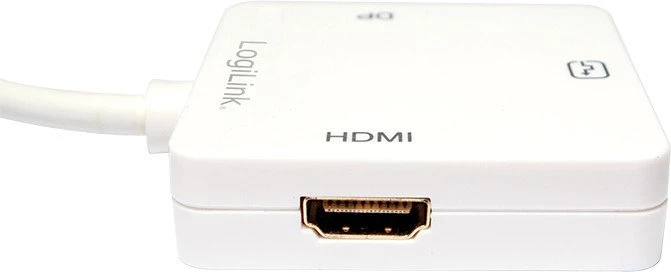 LogiLink 4K Mini DisplayPort 1.2 auf HDMI/DVI/DisplayPort 1.2 Adapter