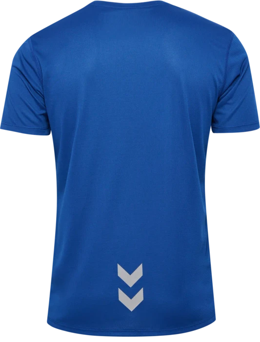 hummel Run Laufshirt kurzarm true blue (Herren)