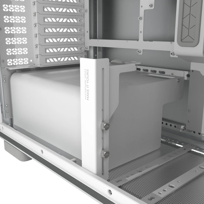 Cooler Master MasterFrame 600 Mesh, silber, Glasfenster