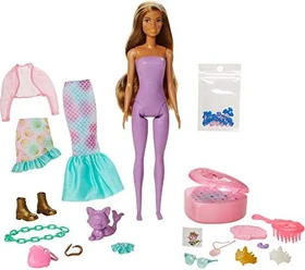 Mattel Barbie - Color Reveal Fantasy Fashion Meerjungfrau