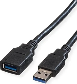 Roline / Secomp USB 3.0 Verlängerungskabel, USB-A 3.0 [Stecker]/USB-A 3.0 [Buchse], 0.8m (11.02.8977)