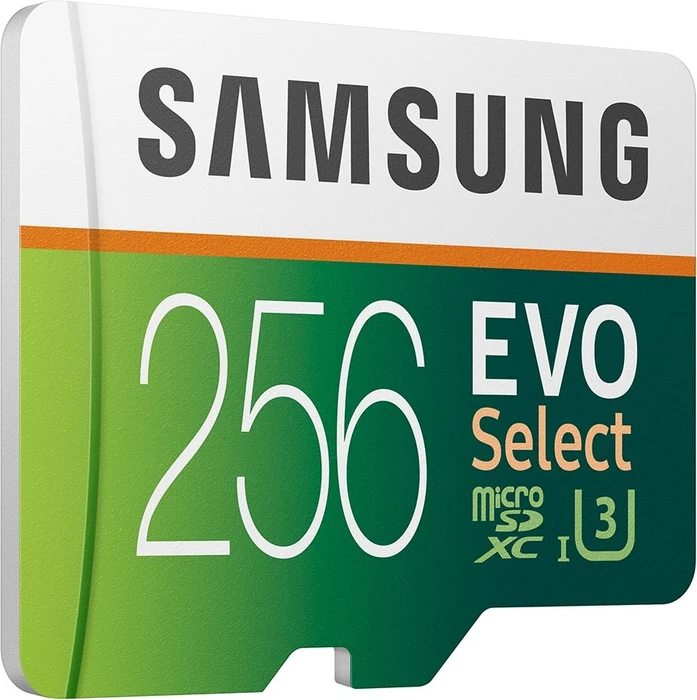 Samsung EVO Select R100/W90 256GB Kit, UHS-I U3, Class 10