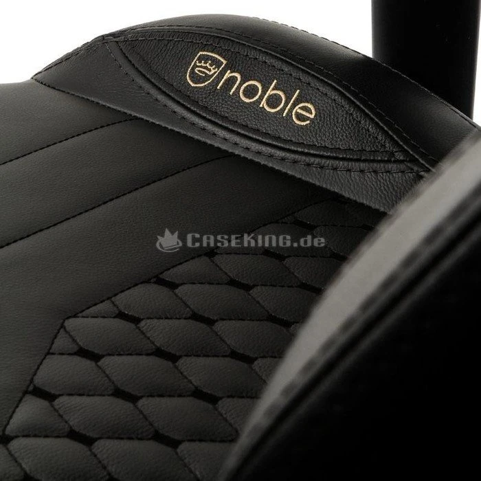 noblechairs Epic Echtleder Gamingstuhl, schwarz