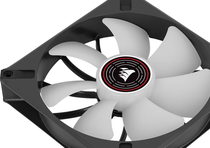 Corsair ML Series ML140 LED Elite Red, schwarz, 140mm