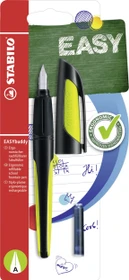STABILO EASYbuddy schwarz/limette, rechte Hand, Anfänger, Blister