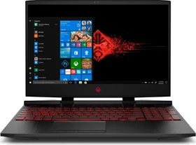 HP OMEN by HP Laptop 15-dc0313ng, Shadow Black, Core i7-8750H, 12GB RAM, 256GB SSD, 1TB HDD, GeForce GTX 1050 Ti, DE