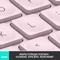 Logitech MX Keys Mini, rosa, LEDs weiß, Logi Bolt, Rose, USB/Bluetooth, US Vorschaubild