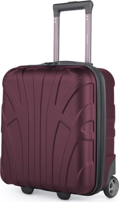 Hauptstadtkoffer Suitline Trolley 45cm burgund