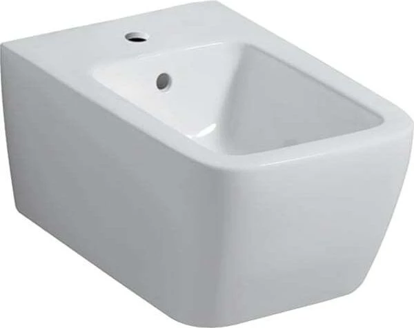 Geberit iCon Square Wandbidet geschlossene Form weiß