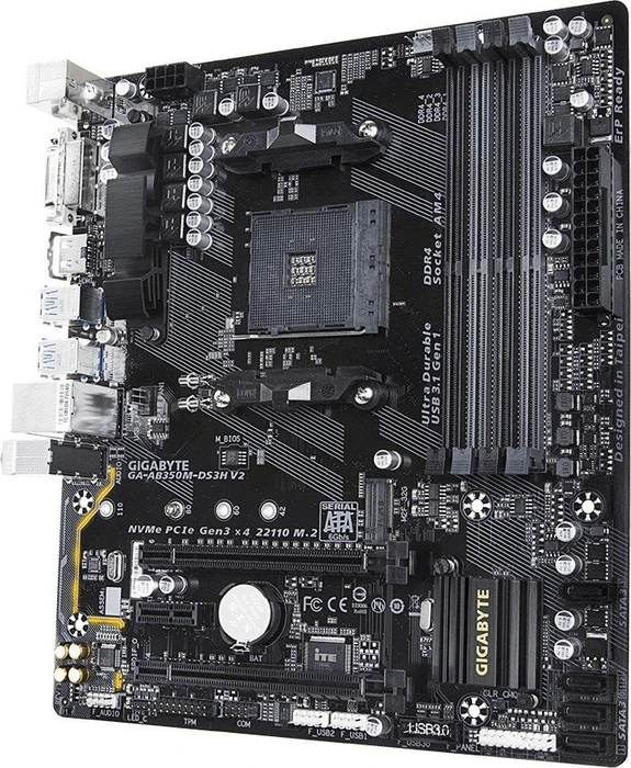 GIGABYTE GA-AB350M-DS3H V2 (AMD AM4)