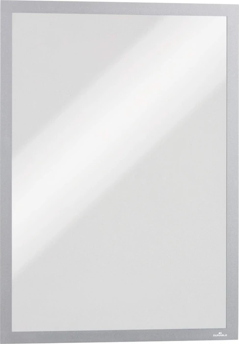 Durable Duraframe Magnetic Schutzrahmen, A3, silber, 5 Stück