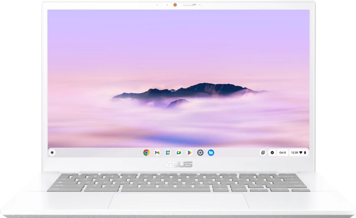 ASUS Chromebook Plus CX34 CX3402CVA-MW0348, Pearl White, Core i3-1315U, 8GB RAM, 256GB Flash, DE