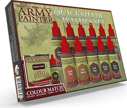 Army Painter Warpaints Quickshade Washes Farbset, 11-tlg.
