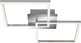 Briloner Frame LED Deckenleuchte 62cm 24W chrom