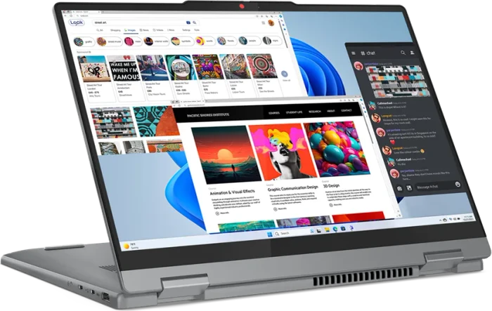 Lenovo IdeaPad 5 2-in-1 14IRH9, Luna Grey, Core i7-13620H, 16GB RAM, 1TB SSD, DE