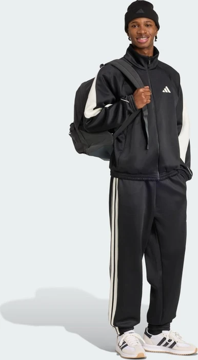 adidas Stadium Trainingsjacke black/off white (Herren)