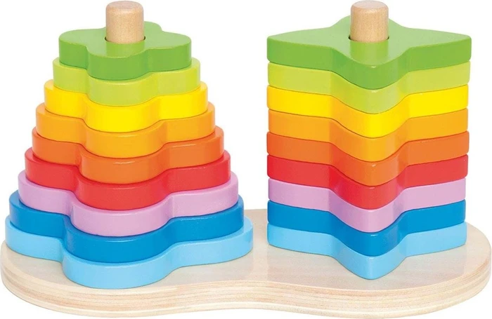 Hape Regenbogen Steckspiel (E0406)