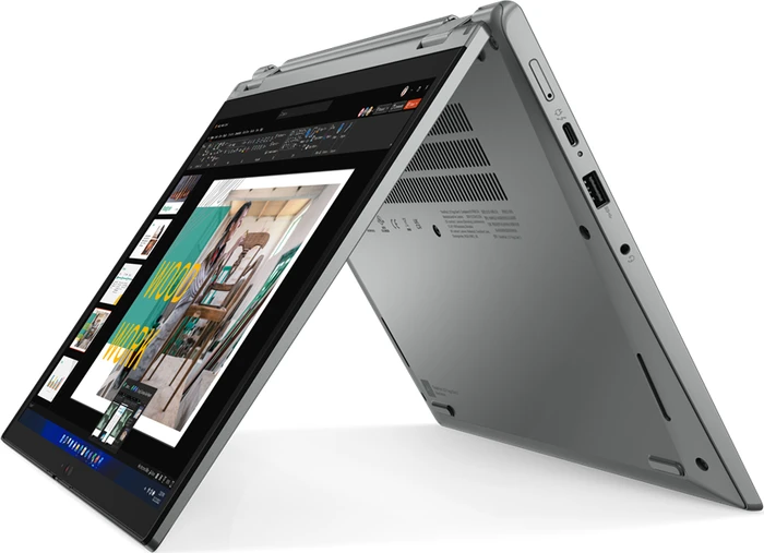 Lenovo ThinkPad L13 Yoga G3 (Intel), Storm Grey, Core i5-1235U, 16GB RAM, 512GB SSD, DE