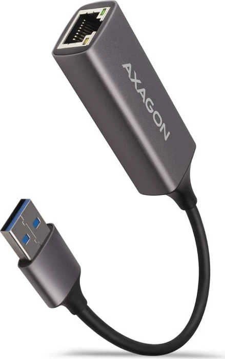Axagon Gigabit LAN-Adapter, titangrau, RJ-45, USB-A 3.0 [Stecker]
