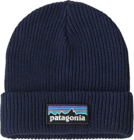 Patagonia Logo Beanie p-6 logo/new navy (Junior)