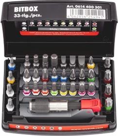 Würth Spezial Bitset inkl. Werkzeugbox, 33-tlg.