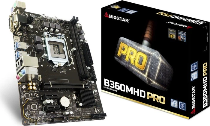 Biostar B360MHD Pro (Intel 1151 v2)