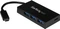 StarTech USB-Hub, schwarz, 1x USB-C 3.0, 3x USB-A 3.0, USB-C 3.0 [Stecker] Vorschaubild