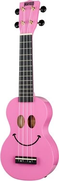 Mahalo U-Smile Series Soprano Ukulele Pink