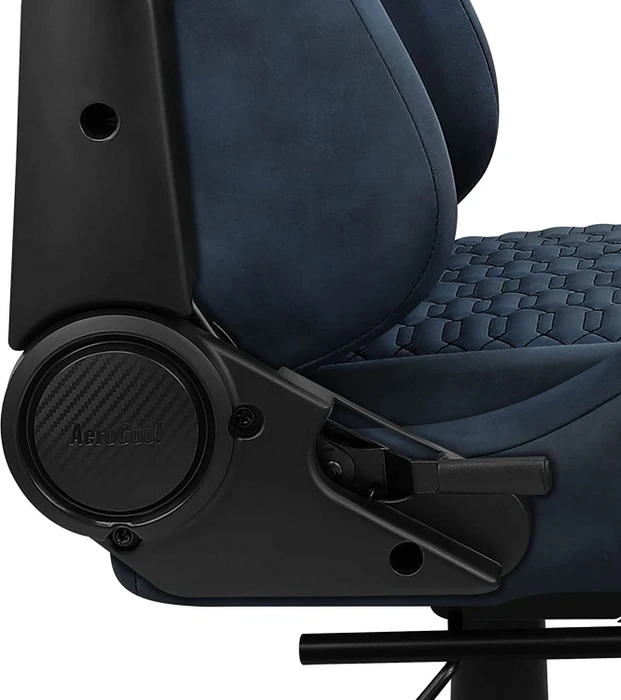 AeroCool ROYAL AeroSuede Steel Blue Gamingstuhl, blau