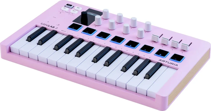 Arturia MiniLab 3 rose quartz
