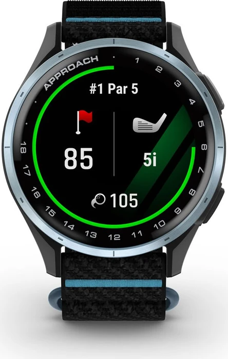 Garmin Approach J1 GPS-Golfuhr cloud blue/black/azure