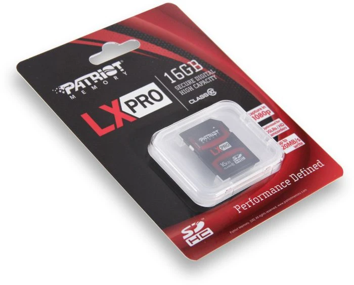 Patriot LX Pro R20 16GB, Class 10
