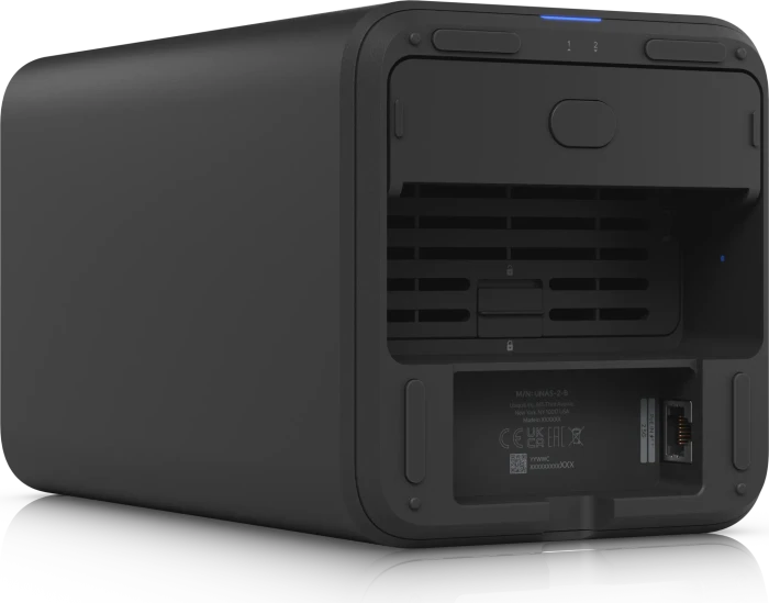 Ubiquiti UNAS 2 schwarz, 4GB RAM, 1x RJ-45 2.5GBase-T, 1x USB-C 3.0