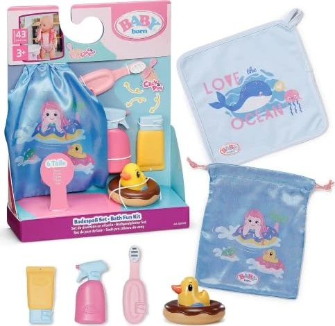 Zapf creation BABY born Zubehör - Click & Play Badespaß Set
