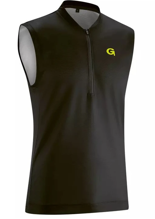 Gonso Almaro Trikot ärmellos schwarz (Herren)