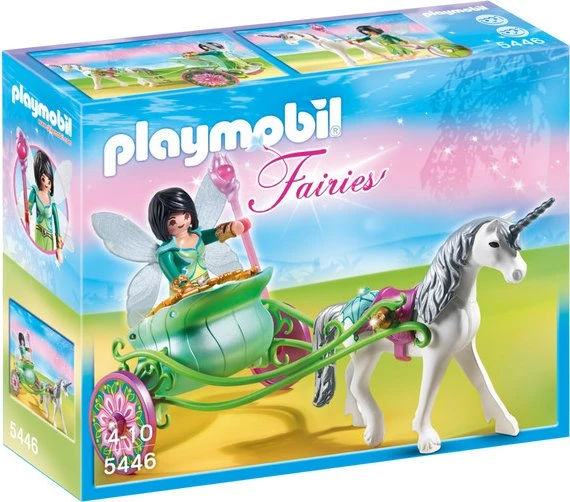 playmobil Fairies Einhornkutsche mit Schmetterlingsfee