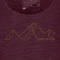 Ortovox 150 Cool Mountain Face Funktionsshirt kurzarm dark wine blend (Damen) Vorschaubild