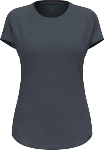 Odlo Essentials Natural Funktionsshirt kurzarm dark slate melange (Damen)
